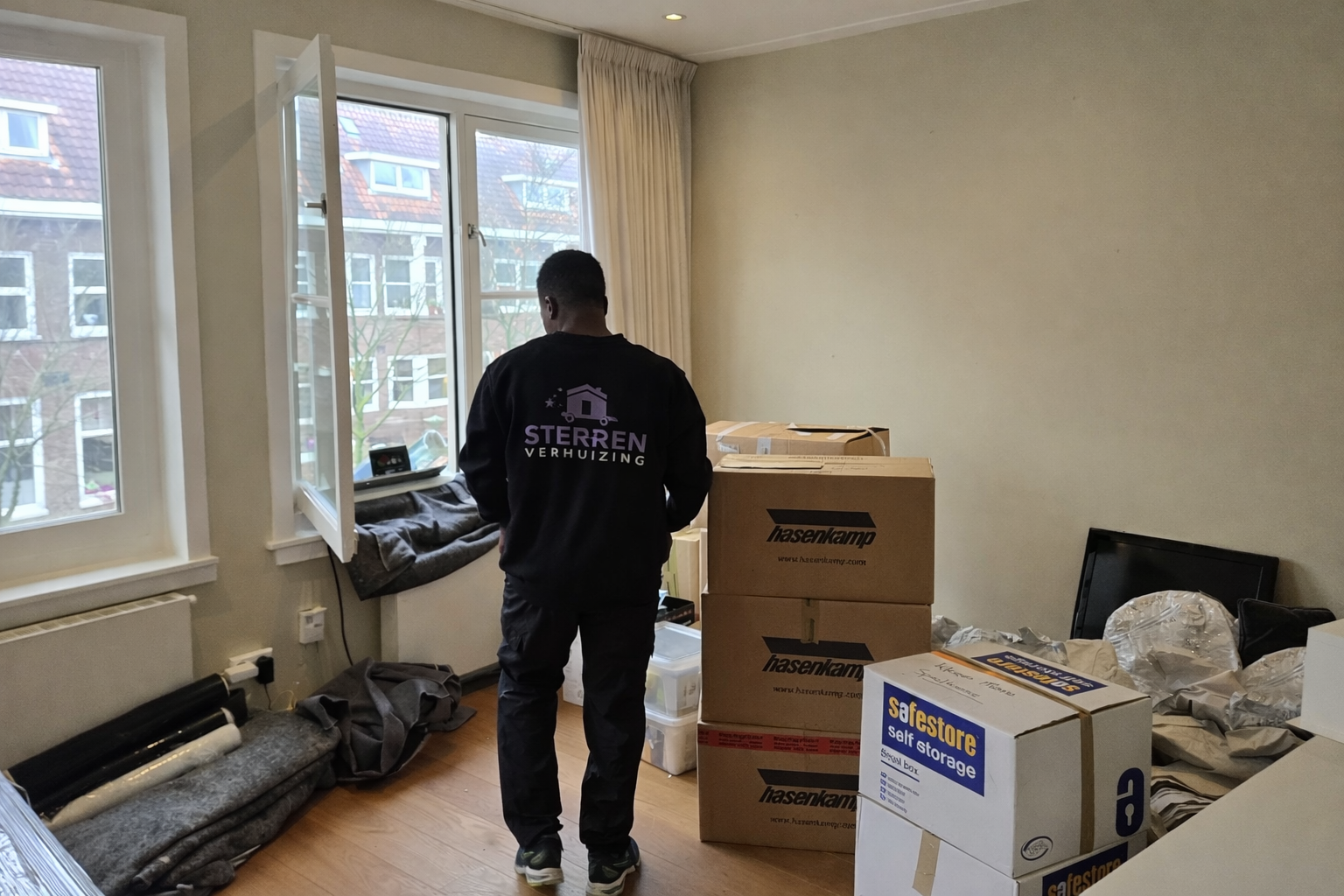 Labelen verhuisdozen